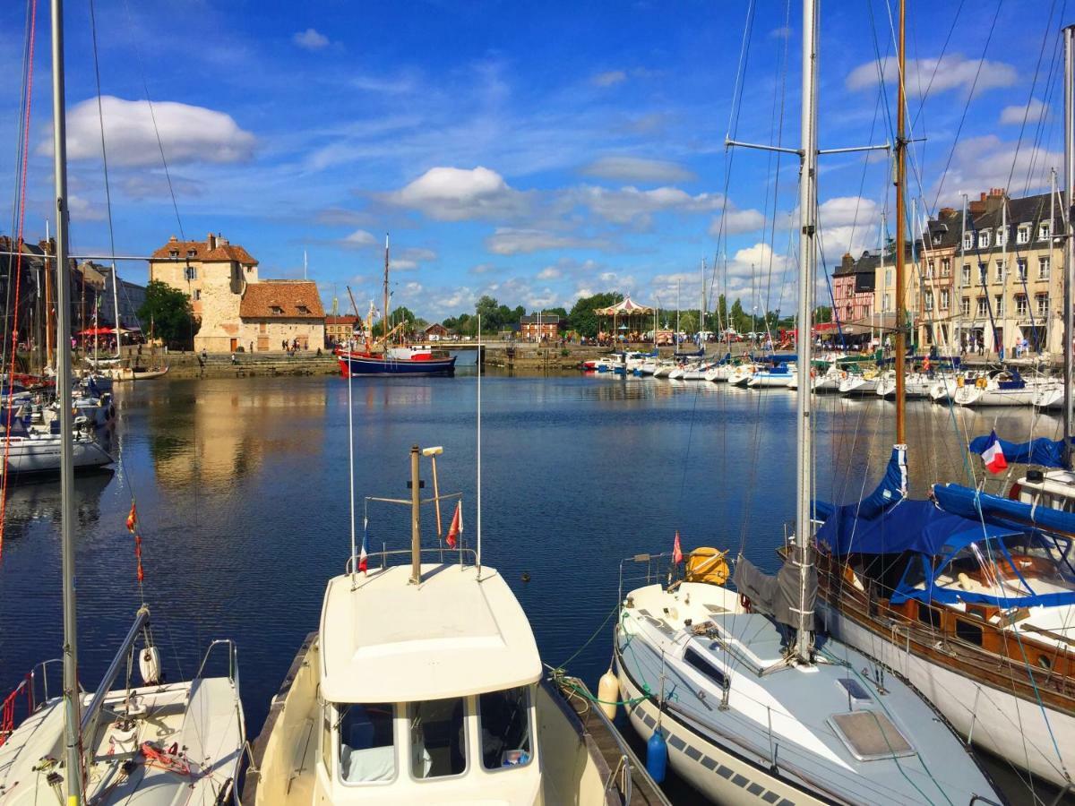 Ferienwohnung Au36Bis Honfleur Exterior foto